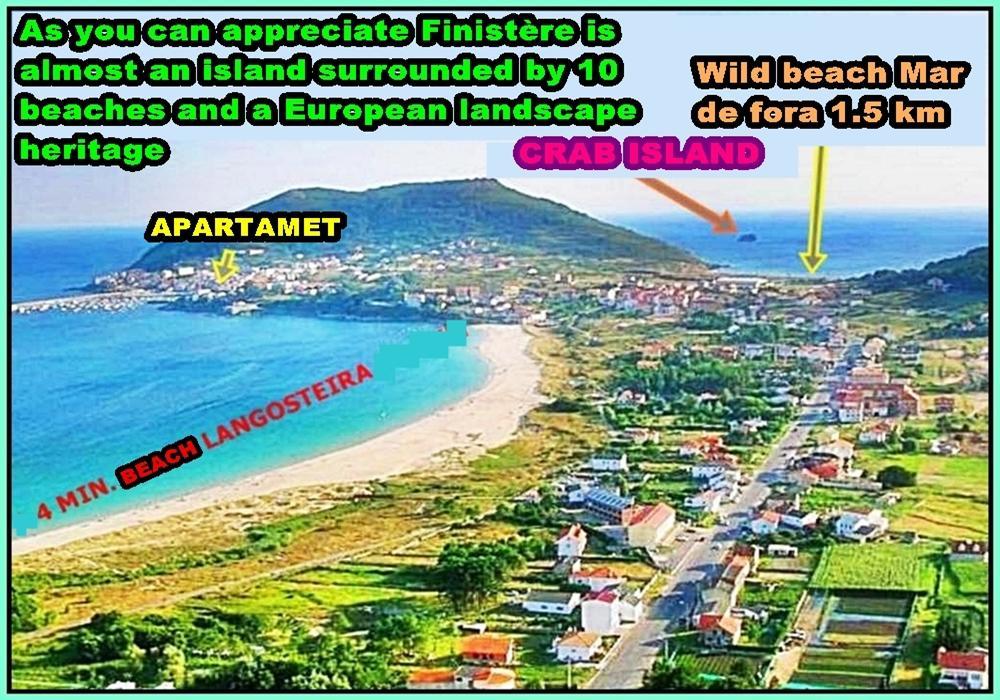 Apartamento Paseo Del Puerto Финистере Екстериор снимка